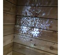 Premier Led 31cm Indoor And Outdoor Snowstorm Projector Samuel Alexander White One Size