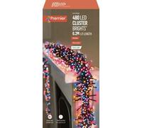 Premier LED Cluster Brights Christmas Lights Multi Action Timer Outdoor Tree 3D