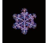 Premier LED Starburst Snowflake Multicoloured