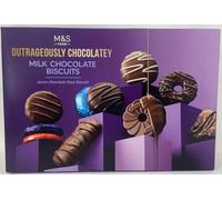 Premier Life M&S Outrageously Chocolatey Milk Chocolate Biscuit Selection 450g