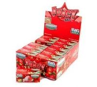 Premier Life Store Juicy Jay's Strawberry Rolls - Big Size. 1 Box of 24 Rolls.