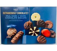 Premier Life Store Outrageously Chocolatey Biscuit Selection, More Than 50% Chocolate, Assorted Flavours, Vegetarian, 450g