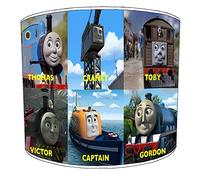 Premier Lighting Ltd Thomas Tank Engine Childrens Lampshade1 For A Table Bedside Lamp In 3 Sizes - Free Personalisation