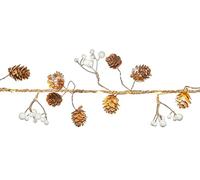 Premier Lit Rustic Rope Garland Pine Cones 1.65m - LB213209