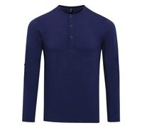 Premier Long John Roll Sleeve Tee Men Modern Utilitarian Casual Shirt