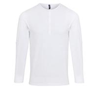 Premier Long John Roll Sleeve Tee Men Modern Utilitarian Casual Shirt