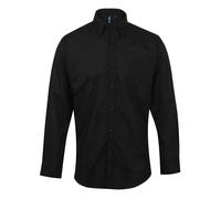 Premier Long Sleeve Men's Signature Oxford Shirt Easycare Formal Smart Work Wear