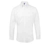 Premier Long Sleeve Men's Signature Oxford Shirt Easycare Formal Smart Work Wear