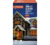 Premier LV162177WW 2000 Multi Action LED Cluster with Timer Warm White