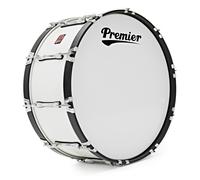 Premier Marching Traditional 26” x 10” Bass Drum Ivory White