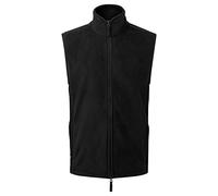 Premier Mens Artisan Fleece Gilet (L) (Black)