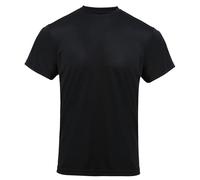 Premier Men's Chefs Coolchecker Short Sleeve T-Shirt in Black | Size: Medium Premier Black M