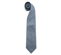 Premier Men's Colours Fashion Tie in Grey Premier Grey One Size
