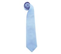 Premier Men's Colours Fashion Tie in Mid Blue Premier Mid Blue One Size