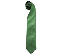 Premier Men's “Colours" Plain Fashion Business Tie Pack of 2 in Emerald Premier Emerald One Size