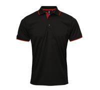 Premier Mens Coolchecker Contrast Pique Polo Shirt PC5466