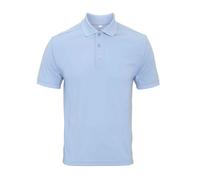 Premier Men's Coolchecker Pique Polo Shirt in Light Blue | Size: XL Premier Light Blue XL