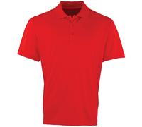Premier Mens Coolchecker Pique Short Sleeve Polo T-Shirt 16 RW4401