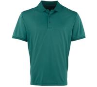 Premier Mens Coolchecker Pique Short-Sleeved Polo Shirt