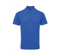 Premier Men's Coolchecker Plus Piqu Polo Shirt in Royal | Size: Medium Premier Royal M