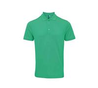 (S, Kelly Green) Premier Mens Coolchecker Plus Piqu Polo Shirt