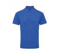 Premier Mens Coolchecker Plus Piqu Polo Shirt (Royal) - Blue - Size 4XL