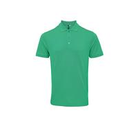 Premier Men's Coolchecker Plus Pique Polo With CoolPlus in Green | Size: 2XL Premier Green 2XL