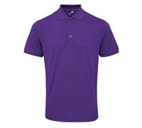 Premier Men's Coolchecker Plus Pique Polo With CoolPlus in Purple | Size: 2XL Premier Purple 2XL