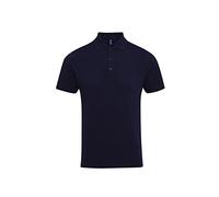 Premier Mens Coolchecker Plus Pique Polo With CoolPlus (M) (Navy)