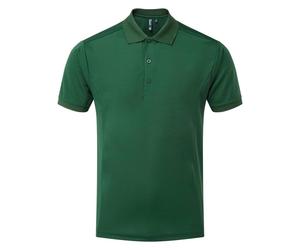 Premier Men's Coolchecker Polo Shirt in Bottle Green | Size: Medium Premier Bottle Green M