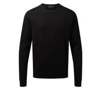 Premier Men's Cotton Rich Crew Neck Sweater in Black | Size: 2XL Premier Black 2XL