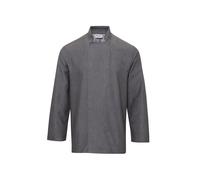 Premier Men's Denim Chefs Jacket in Dark Grey | Size: XL Premier Dark Grey XL