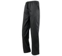Premier Men's Essential Checked Chef Trousers in Black | Size: 5XL Premier Black 5XL