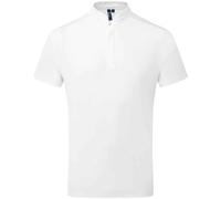 Premier Men's Essential Coolchecker Short-Sleeved Chef Shirt in White | Size: Small Premier White S