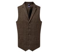 Premier Mens Herringbone Waistcoat RW6600