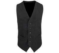 Premier Mens Lined Polyester Waistcoat / Catering / Bar Wear