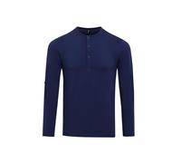 Premier Men's Long John Roll Sleeve T-Shirt in Indigo | Size: XS Premier Indigo XS