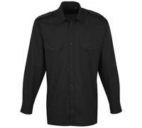 PREMIER MENS LONG SLEEVE PILOT SHIRT COLLAR 14.5 - 19 PR210
