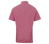 Premier Mens Micro Gingham Check Cotton Short-Sleeved Shirt