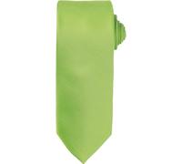 Premier Men's Micro Waffle Formal Work Tie in Lime Premier Lime One Size