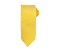 Premier Mens Micro Waffle Formal Work Tie (One Size) (Sunflower)
