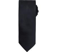 Premier Men's Micro Waffle Formal Work Tie Pack of 2 in Black Premier Black One Size