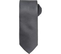 Premier Men's Micro Waffle Formal Work Tie Pack of 2 in Dark Grey Premier Dark Grey One Size