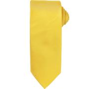 Premier Men's Micro Waffle Formal Work Tie Pack of 2 in Yellow Premier Yellow One Size
