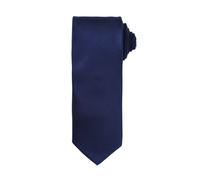 Premier Mens Micro Waffle Formal Work Tie (Pack of 2) (Navy) - One Size