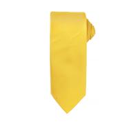 Premier Mens Micro Waffle Formal Work Tie (Sunflower) - Yellow - One Size