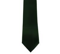 Premier Mens Plain Satin Tie (Narrow Blade) (Pack of 2) (Bottle) - Green - One Size