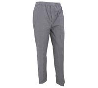 Premier Men's Pull-on Chefs Trousers Catering Workwear Pack of 2 in Black | Size: Large Premier Black L
