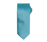 Premier Mens Puppy Tooth Formal Work Tie (Turquoise) - One Size