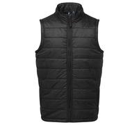 Premier Mens Recyclight Gilet - Black - 3XL - Black - 100% Mixed